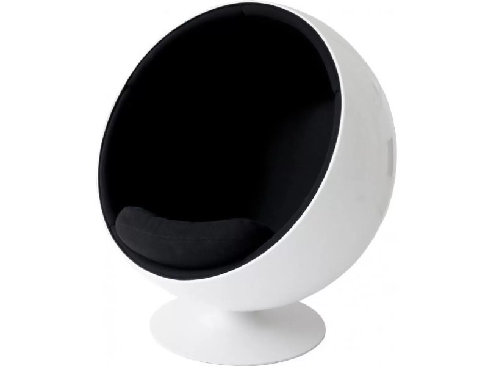 Black on sale ball chair